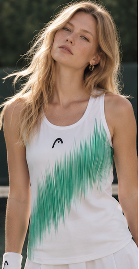 Lightweight Racerback Tank Top, HEAD – Size S