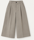 Beige Cropped Wide Leg Pants, ZARA – Size M/30