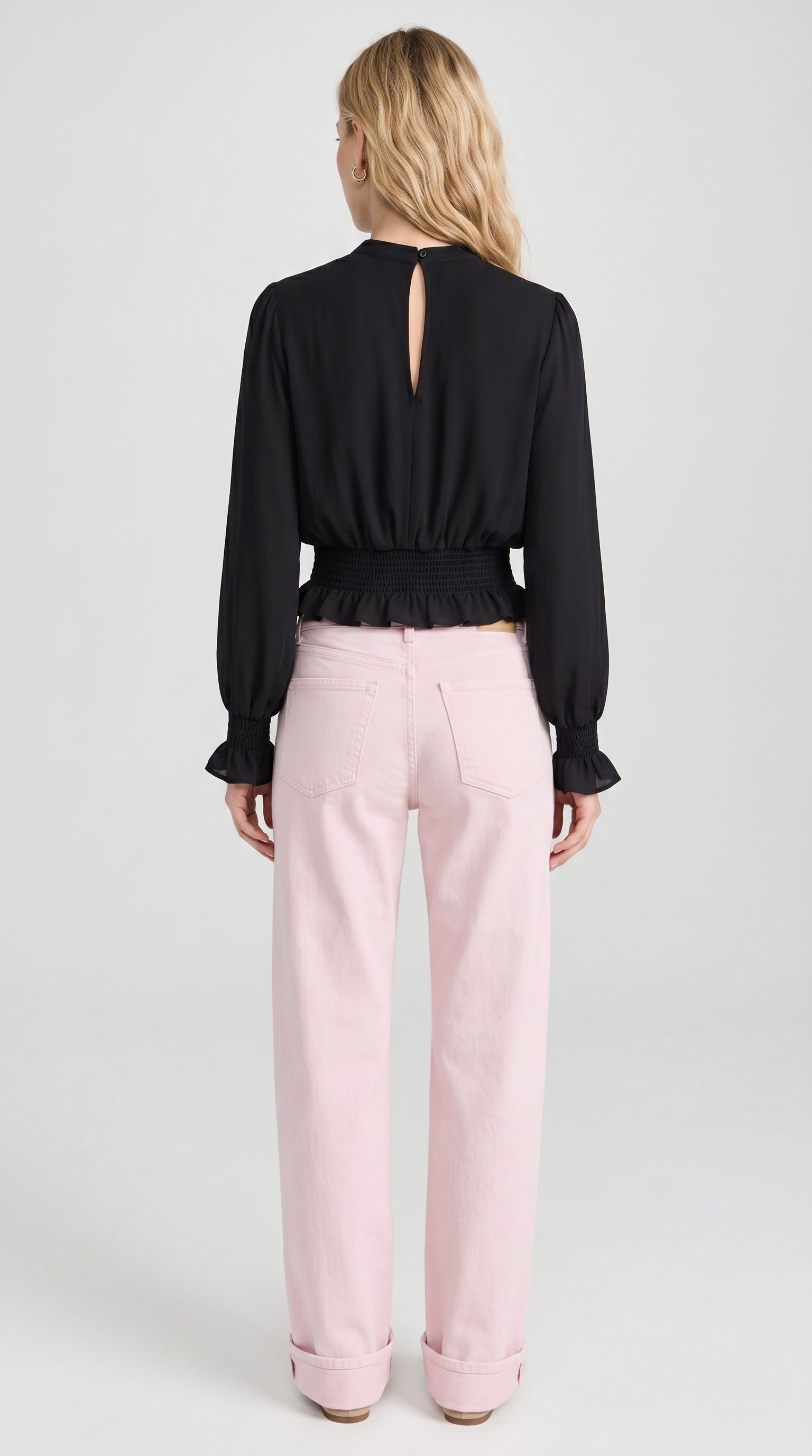 AI-generated model image (back) — ASTA